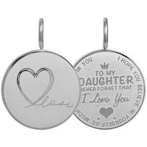 iXXXi-Jewelry-Daughter Love small-Zilver-dames-Hanger-One size