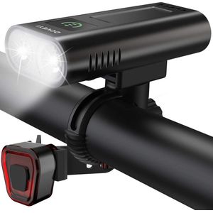 Fietslamp – fiets verlichting – duurzaam – waterbesteding - Bicycle light  - waterproo