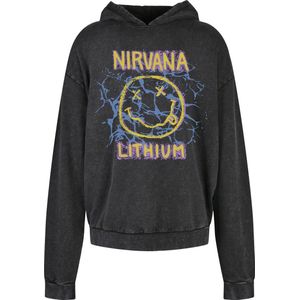 Mister Tee Nirvana - Lithium Oversize Hoodie/trui - XXL - Zwart