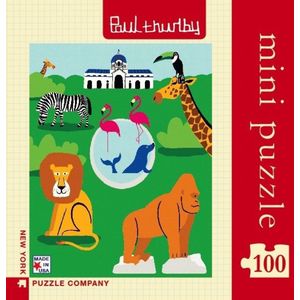 The Zoo - 100 Stukjes New York Puzzle Company Mini Puzzel - 0819844013462