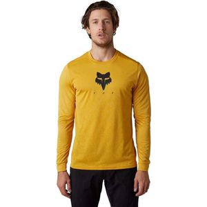 Fox Racing Mtb Ranger Trudri™ Lange Mouwenshirt Geel S Man