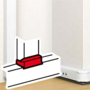 Legrand DLP T-stuk Wandkanaal - 75671 - E2QCV