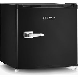 Severin GB 8880 - Mini koelkast - mini vriezer - minibar - retro - zwart