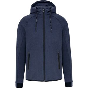 PROACT® Herenjas met capuchon performance PA358 - French Navy Heather - XL