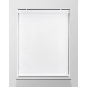 Rolgordijn Cassette Verduisterend Full Colour Wit op maat gemaakt - 164x175cm
