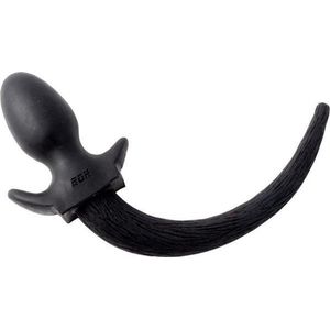 Bon4 Dog Tail Buttplug Black S