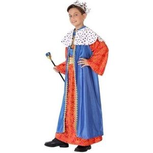 Balthasar Drie Wijzen kostuum voor kids blauw 140