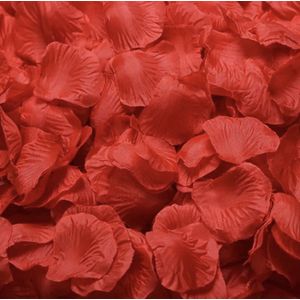 Rode Rozenblaadjes 100 stuks - Valentijnsdag - Moederdag Cadeautje - Valentijn decoratie, versiering - Romantisch Cadeau - 100 Neppe Blaadjes