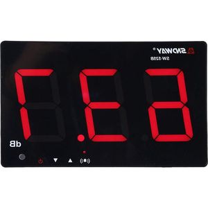 Decibel meter Geluidsniveaumetertester - USB-aangedreven - 96-inch LCD - Digitale Geluidsniveaumeter - Muurhangend - 30‑130dB - Geluidstester decibel meter