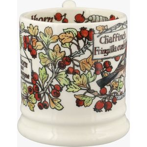 Emma Bridgewater Mug 1/2 Pint Birds In The Hedgerow Hawthorn & Chaffinch