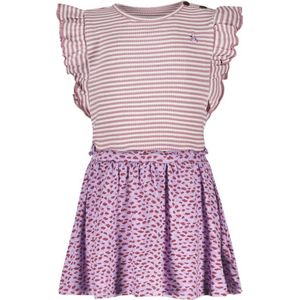 Like Flo F402-7822 Meisjes Jurk - Lilac - Maat 98