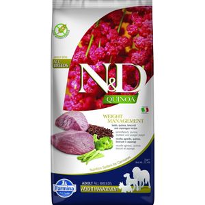 N&D Quinoa Weight Management Lamb & Broccoli Adult Medium & Maxi 7 kg