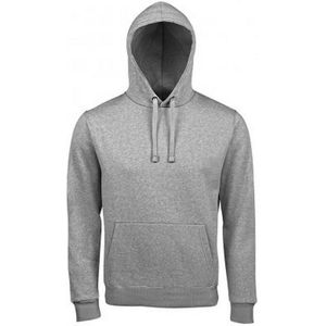 SOLS Unisex Volwassenen Spencer Hooded Sweatshirt (Grijze Mergel)