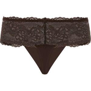 Hunkemöller Boxerstring Florence Bruin 2XL