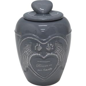 Happy-House Memory Collection Urn 13.5x13.5x18.5 cm 1 l Hardsteenlook Small