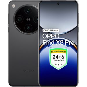 OPPO Find X8 Pro - Space Black - 12 + 512GB - Ai Phone - 24+6 maanden extra garantie