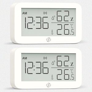Temperatuurmeter Binnen - Huisthermometer - Weerstation Binnen - Thermometer Binnen Digitaal - Kamer Thermometer - Binnenthermometer - Huisthermometer Binnen - Digitale Thermometer - Binnenshuis