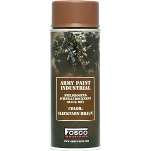 Fosco spuitbus legerverf 400ml Flecktarn Braun