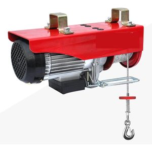Mini Elektrische Takel 0.5 Ton - Huishoudelijke Kraan met Hoge Sterkte en Automatische Rem