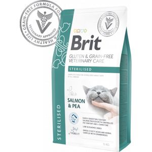 Brit Care Grainfree Veterinary Diet Cat Sterilised Salmon 5 kg - Kat