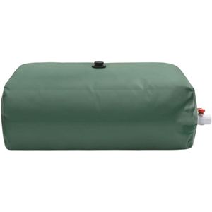 vidaXL Waterreservoir - Waterreservoirs - Jerrycan Met Kraan - Jerrycan Met Kraantje - Watertank met kraan opvouwbaar 1000 L PVC