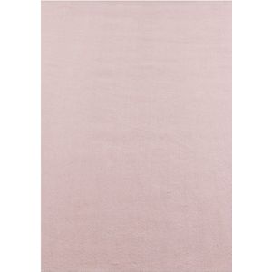 Pochon - Tapijt Sky - Roze - 340x240x0,7 - Vloerkleed - Laagpolige Vloerkleed - Kortpolige Vloerkleed - Rechthoekige Tapijt - Rechthoekige Vloerkleed