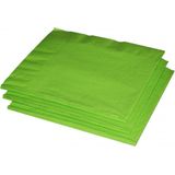 Wegwerp Servetten - 33x33 cm - Groen - 20 stuks