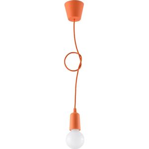 Trend24 Hanglamp Diego 1 - E27 - Oranje