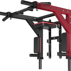 Equivera Pull Up Station - Power Tower Pro - Dip Station - Krachtstation - Pull Up Bar - Krachttraining - Incl. E-Book