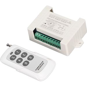 Relais Afstandsbediening Schakelaar 6 Kanaals Module Voor Auto Motor - Draadloze Schakelaar Elektrisch Gordijn .