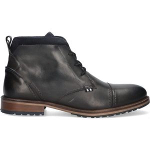 McGREGOR Heren Boots - Zwart - Veterboots - Suède - Veters