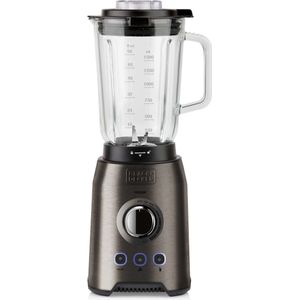 BLACK+DECKER Blender BXJB1200E - Smoothie Maker - Mixer voor Soep, Saus en Babyvoeding - Ice Crusher - Inhoud 1500ml - RVS - 1200W
