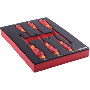 Wurth - Systeemassortiment 4.4.1, VDE-schroevendraaiers 6-delig - Systeemassortiment 4.4.1, VDE-schroevendraaiers 6-delig x 1 st