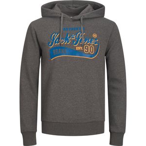 JACK&JONES PLUS JJELOGO SWEAT HOOD 2 COL 23/24 NOOS PLS Heren Trui - Maat EU2XL US1L