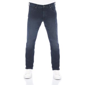 Wrangler Heren Jeans Broeken Greensboro regular/straight Fit Blauw 44W / 34L Volwassenen Denim Jeansbroek