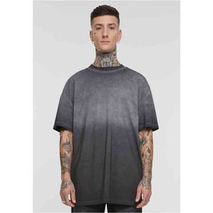 Urban Classics - Oversized Sun Bleached Heren T-shirt - XL - Zwart