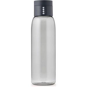 Waterfles Dot - 600 ml, Grijs - Joseph Joseph