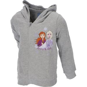 Disney Frozen Vest - Grijs - Katoen - Maat 122/128