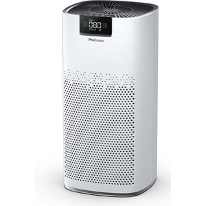 Pro Breeze Luchtreiniger 5-in-1 Systeeem - UV-Reinigend Licht, Ionisator en 3-Laags Filterysteem, Hepa-Luchtreiniger met Slaapstand -Ventilatorsnelheden, Smart Air Quality Sensor - Air Purifier - CADR 460 m³/u - Wit