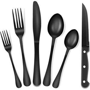OxyFlowzy® - Bestekset 8 Persoons - Bestek Set