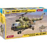 1:48 Zvezda 4828 Soviet multipurpose helicopter Mil Mi-8MT - Hip-H Plastic Modelbouwpakket