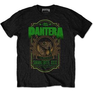 Pantera - Snakebite XXX Label Heren T-shirt - M - Zwart