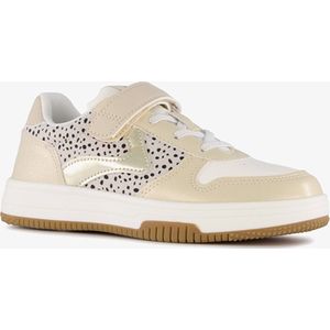 Blue Box meisjes sneakers met dierenprint beige - Maat 32