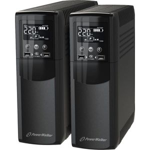 PowerWalker VI 600 CSW Line-interactive 0,6 kVA 360 W 4 AC-uitgang(en)