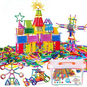 Allerion Rietjes Bouwpakket – 1154-delig – Met veel Accessoires – Creatief Bouw Speelgoed voor Jongens en Meisjes – STEM-Speelgoed - Inclusief Opbergdoos