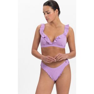 Purple Swirl ruches bikinibroekje