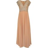 Verysimple • zalmroze maxi jurk • maat S (IT42)