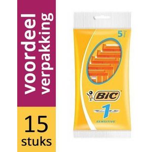 Bic 1 Sensitive Scheermesjes 15 stuks