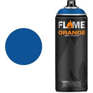 Molotow Flame Orange - Spray Paint - Spuitbus verf - Synthetisch - Hoge druk - Matte afwerking - 400 ml - signal blue