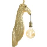 Light & Living Wandlamp Giraffe - Goud - 20,5x19x61cm - Binnen Modern